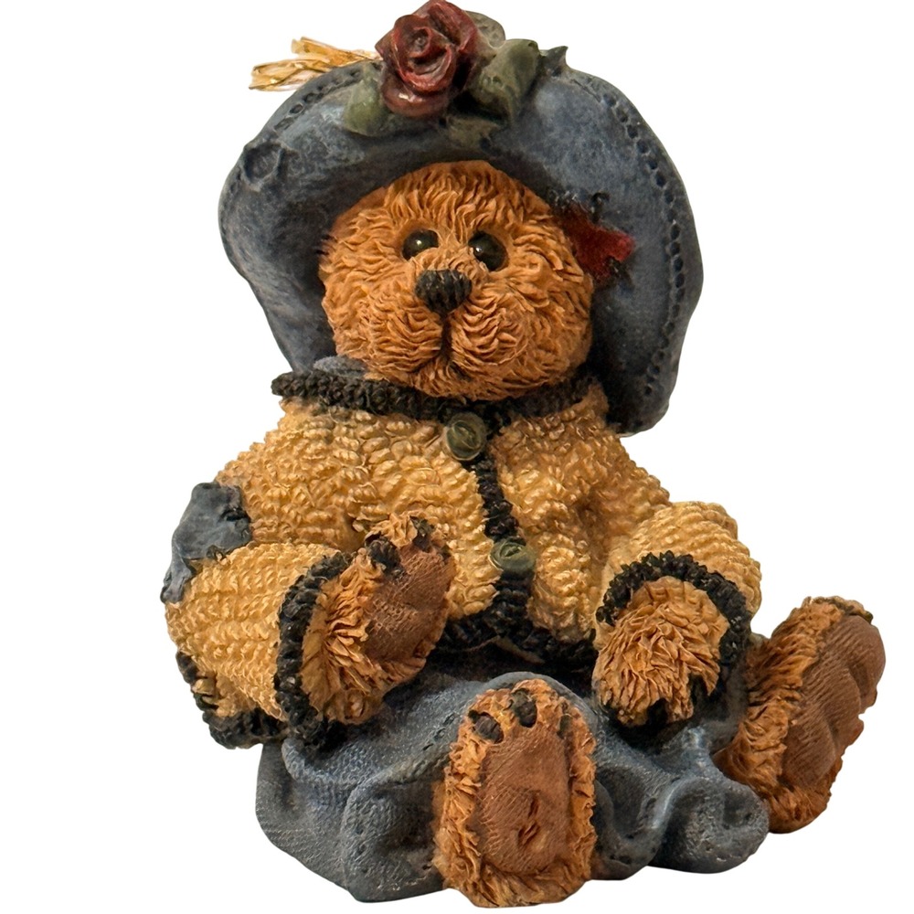 Boyds Bears & Friends 1996 Limited Edition Resin Bear Figurine Ornament 3 inch